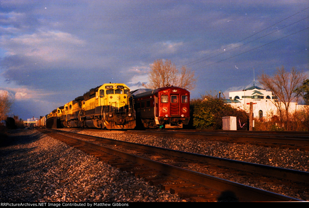 NYSW train SY-1 at Syracuse